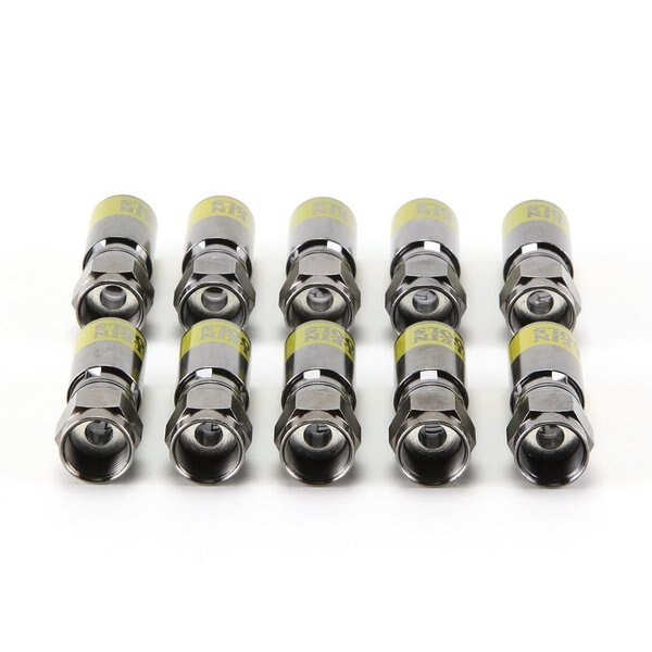 Universal F, Comp Connector RG6-R6Q, PK10