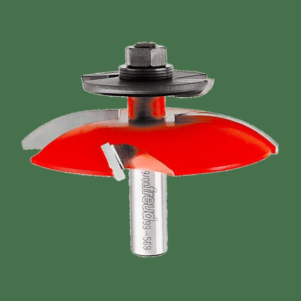 Raised Panel Bit w/Backcutters (Quadra-C
