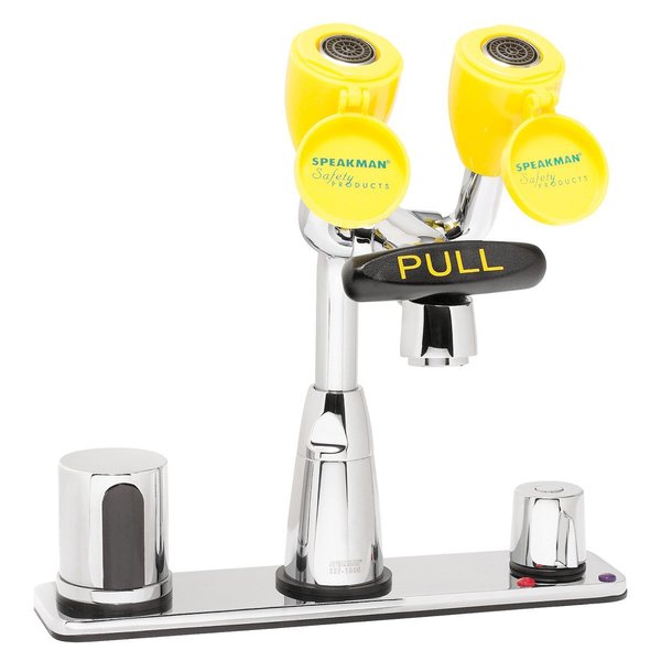 Faucet-Mounted Eyewash Station