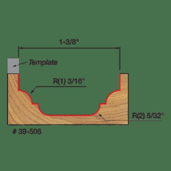 Top Bearing Classical Cove and Bead Grv