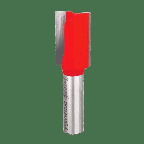 Double Flute Straight Bit with 3/8