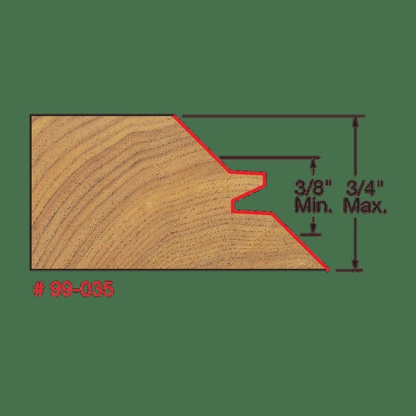 Lock Miter Bit, 2-11/64