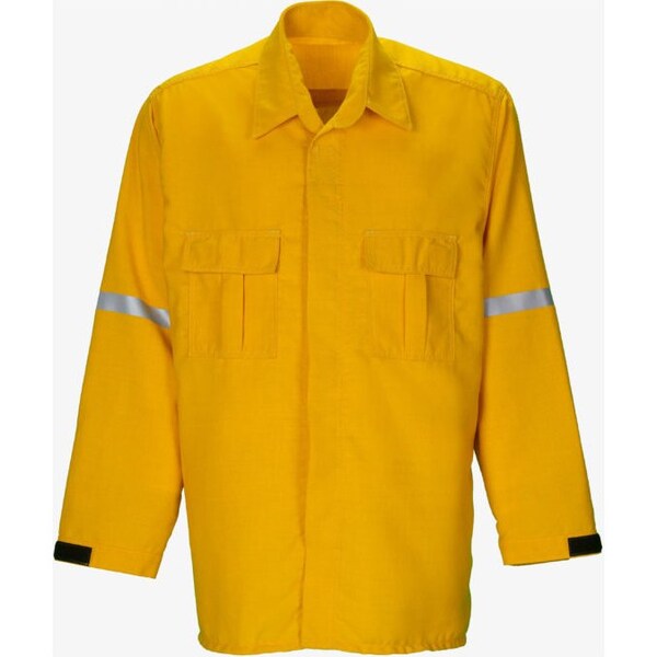 Fire Shirt, Yellow, Reflective Material, M