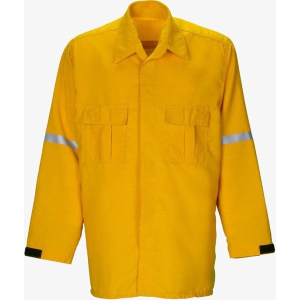 Fire Shirt, Yellow, Reflectve Material, XL