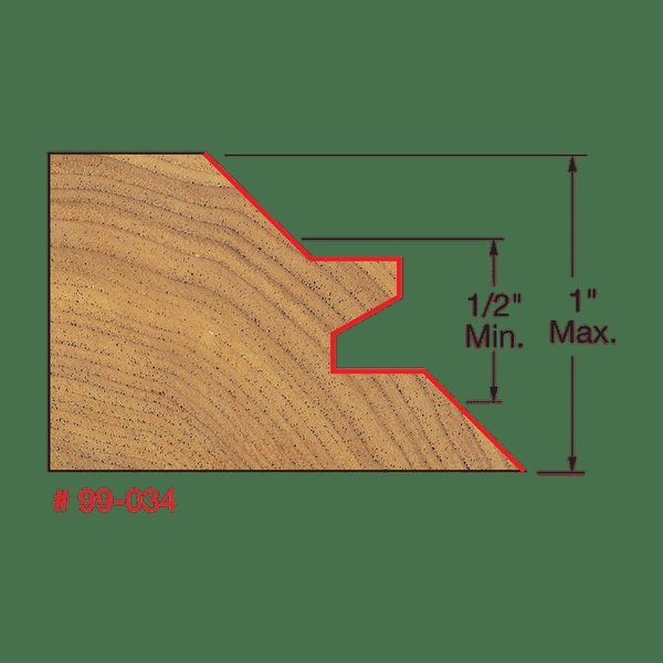 Lock Miter Bit, 2-3/4