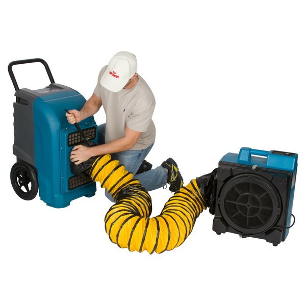 Pro Dehumidifier, Purge Pump, Drain Hose, Blue/Black, 115