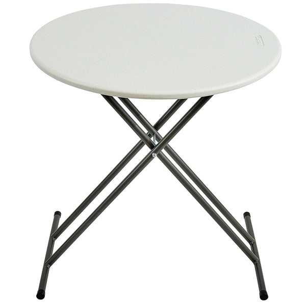 Rectangle IndestrucTableÃÂ® Commercial Folding Table, Platinum Granite - 24