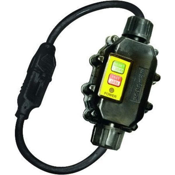 GFCI INLINE 14/3 SJTW-Y MD PLG AND CONN