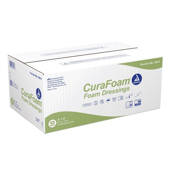 CuraFoam Foam Dressing-2x2
