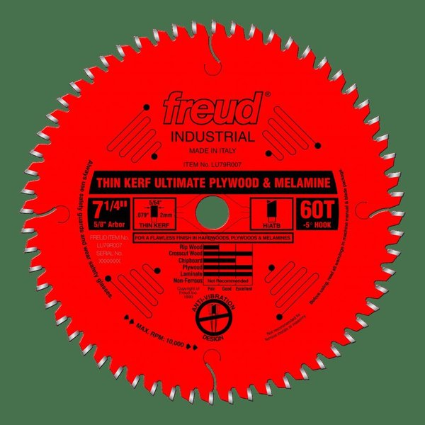 Thin Kerf Ultimate Plywood and Melamine
