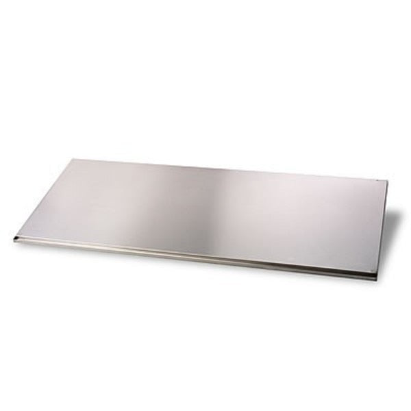 Stainless Work Surface, w/Spill Trough D