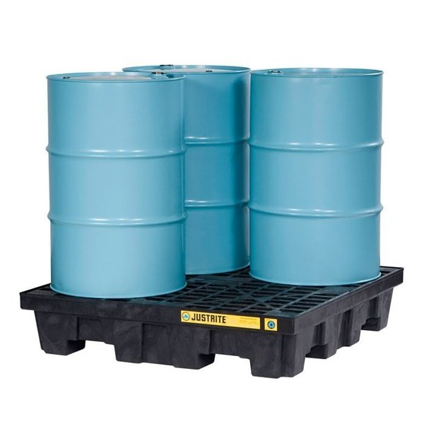 Drum Spill Containment Pallet, 4 Drum, 5