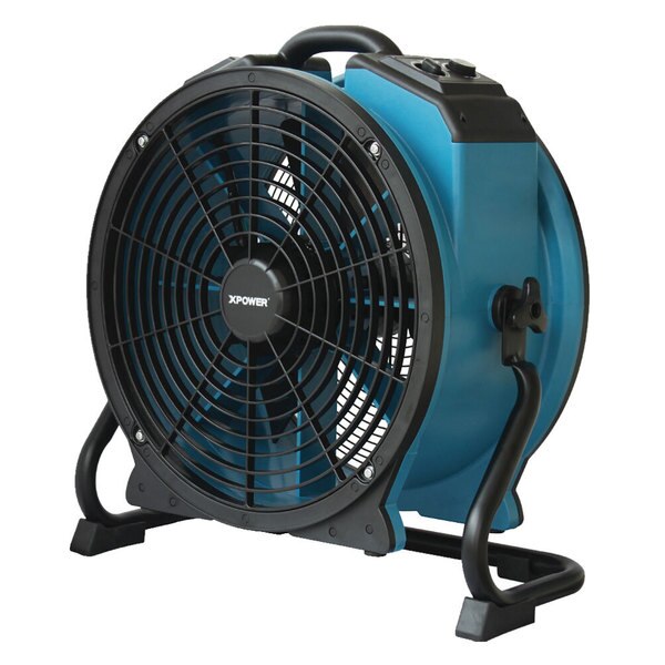 Axial Fan, 1/3HP, Timer, Power Outlets, 115, 3600 cfm, 9.8 W.
