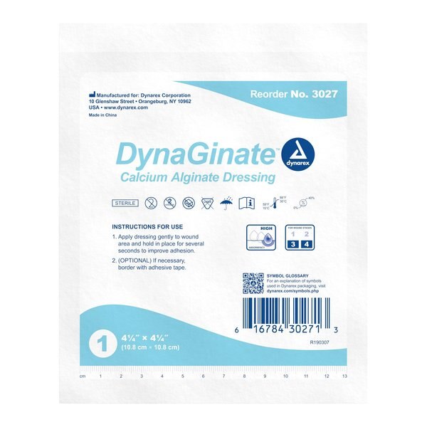 DynaGinate Calcium Alginate Dress, PK120