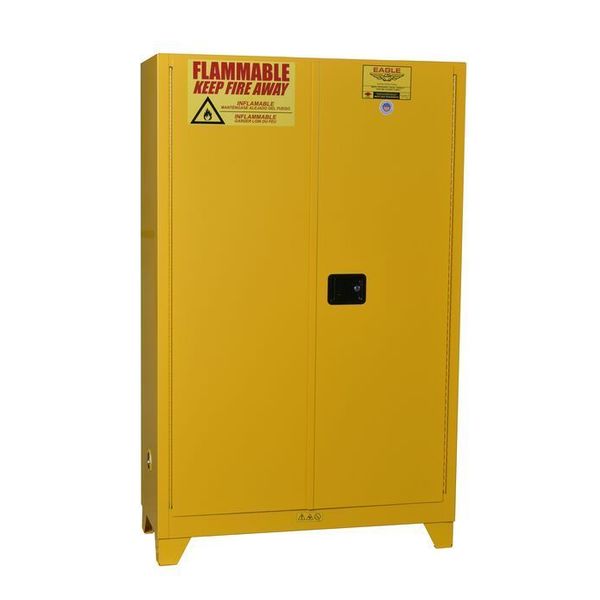 Flammable Liquid Safety Cabinet, Yellow