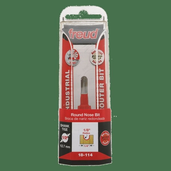 Radius Round Nose Bit, 1/8