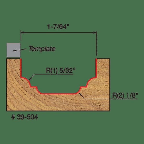 Top Bearing Classical Cove and Bead Grv
