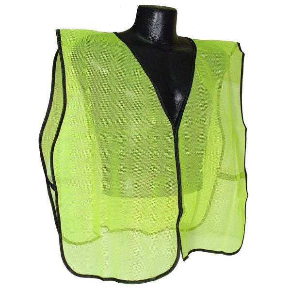 Hi Viz Lime Green Mesh Safety Vest