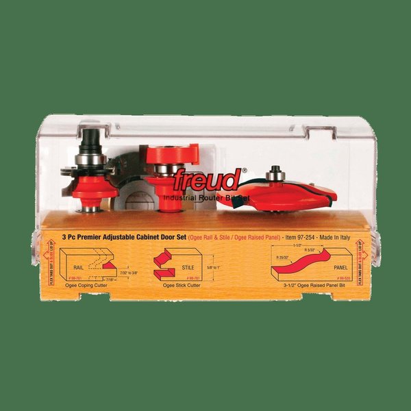 Piece Premier Adjustable Cabinet Bit Set