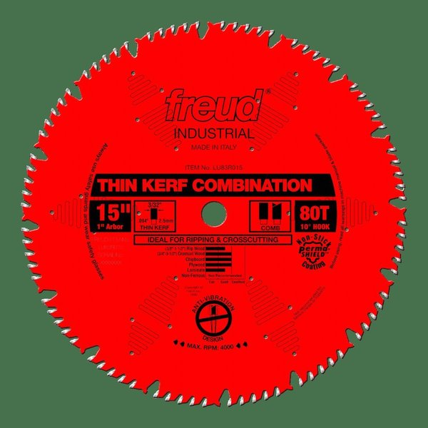 Thin Kerf Combination Blade, 15