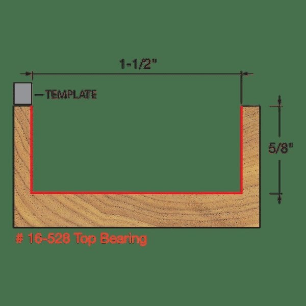 Mortising Bit, 1-1/2
