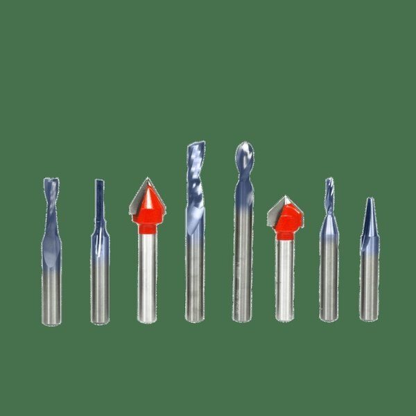 Piece CNC Router Bit General Purpose Set