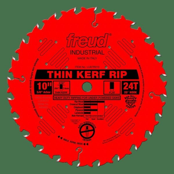 Thin Kerf Rip Blade, 10