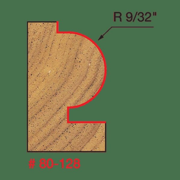 Radius Traditional Beading Bit, 9/32