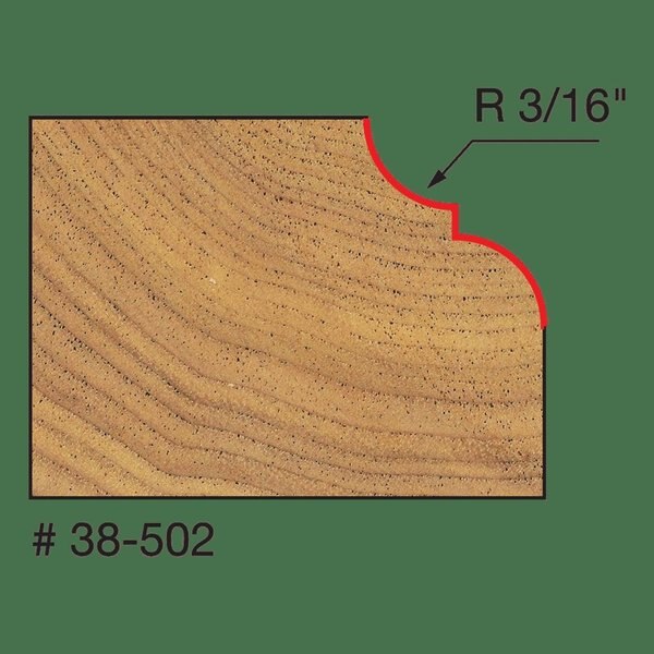 Classical Bold Cove and Round Bit, 1-1/4