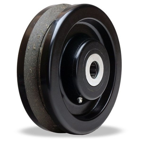 Plastex V-Groove Wheel, 8X2-1/2 1Rb