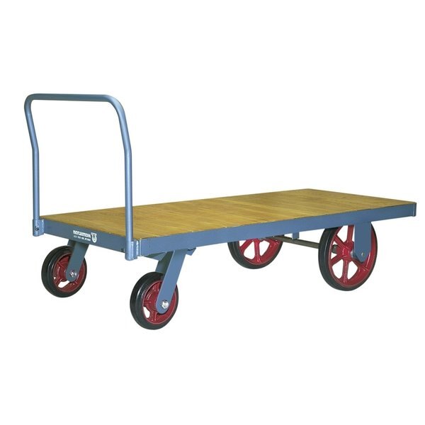 Platform Truck, 36X60 Wood Deck P Whls