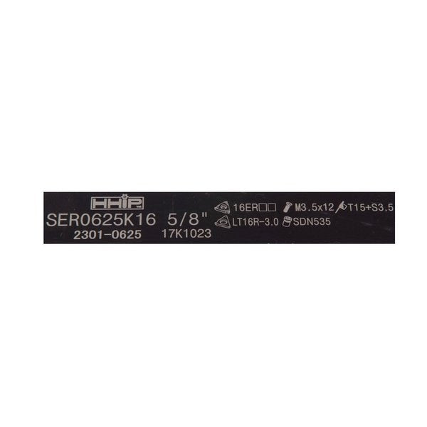 Ser0625K16 External Indexable Threading Tool Holder