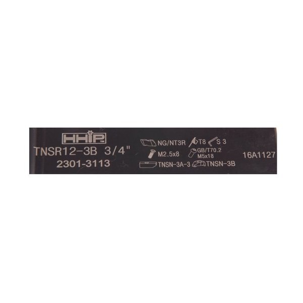 TNSR12-3B Notch Style External Threading & Grooving Tool Holder