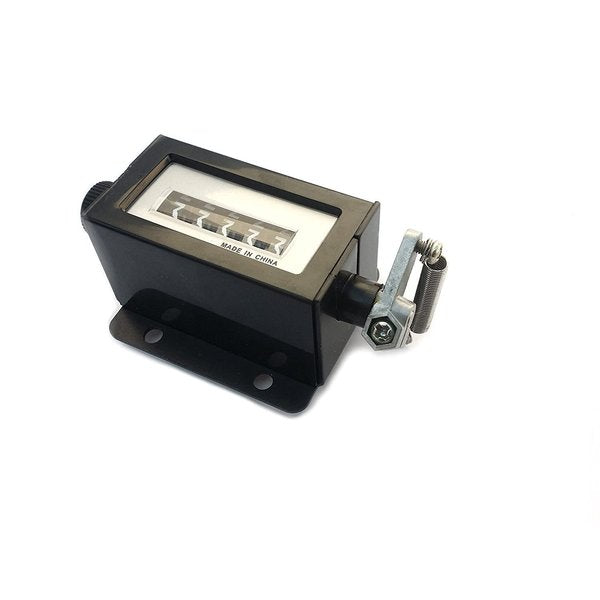 5-Digit Ratchet Counter With Reset Knob