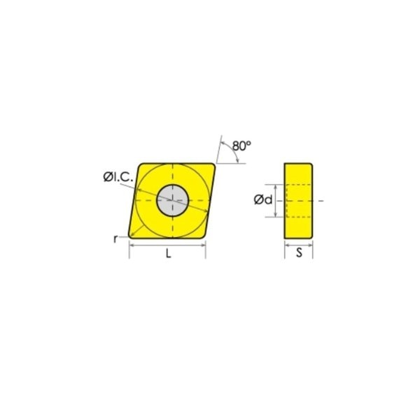 CNMA-432 Coated Carbide Insert