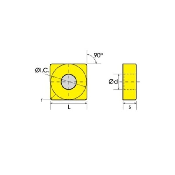 SNMA-643 Coated Carbide Insert