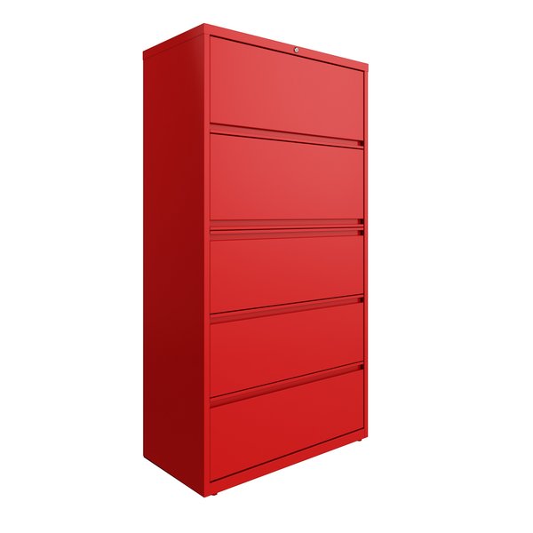 36 in W Commercial Lateral, Lava Red