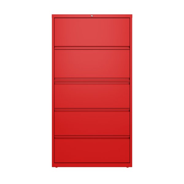 36 in W Commercial Lateral, Lava Red
