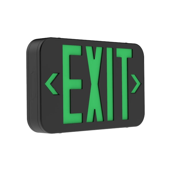 LED Exit Sign w/ Battery Back-Up, CEGB