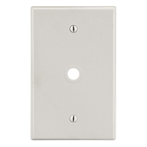 Wallplate, 1-Gang, .406