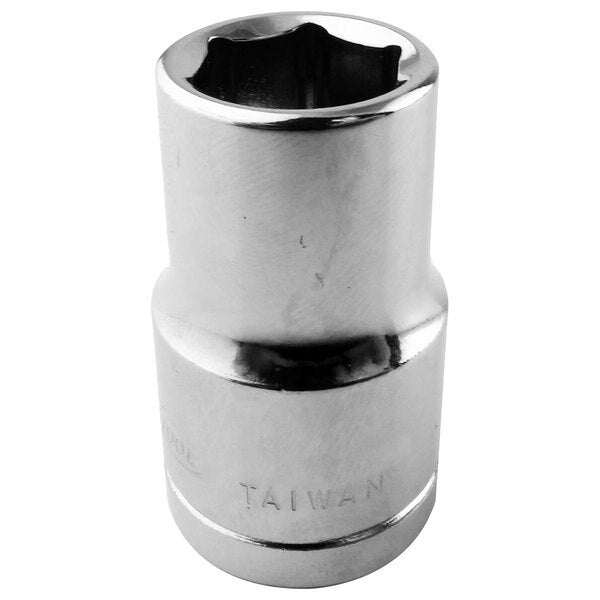 1/2 in Drive, 11mm 6 pt Metric Socket, 6 Points