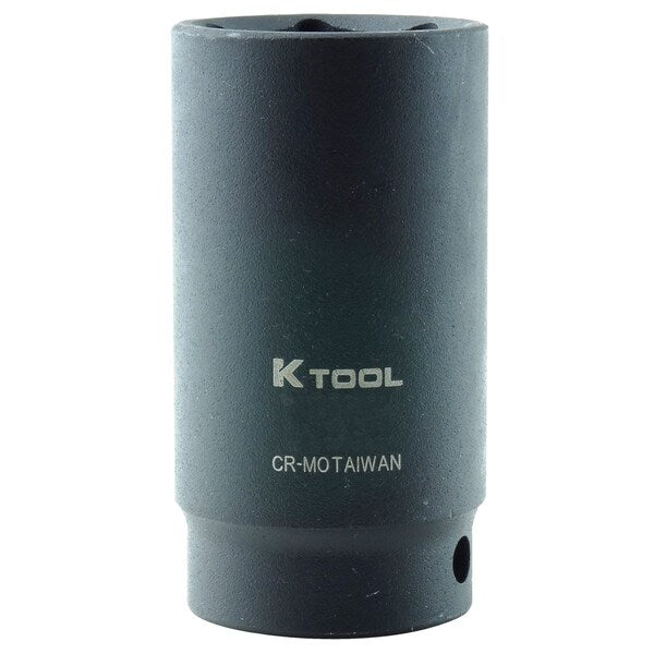 Deep 6Pt, Impact Socket, 1/2
