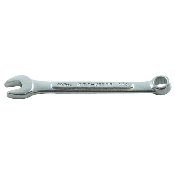 Raised Panel Combo Wrench, 12Pt, 1/4