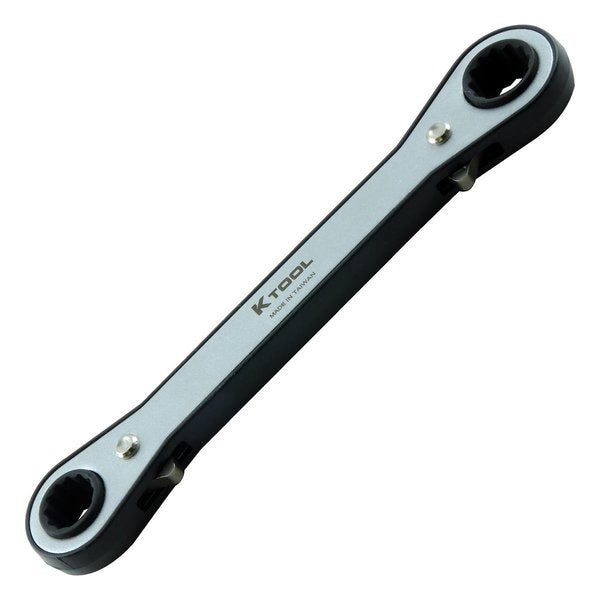 Ratchet Box End Wrench, 12 pt., 1/4