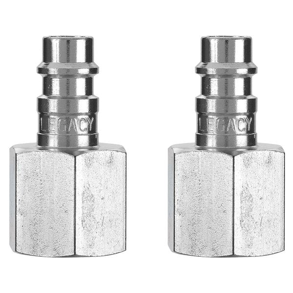 High Flow Plug, 1/4 Body, 3/8FNPT, 2 pcs.