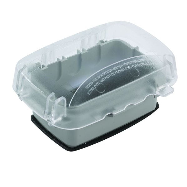 Plastic In-Use Weatherproof Cover/1-Gang