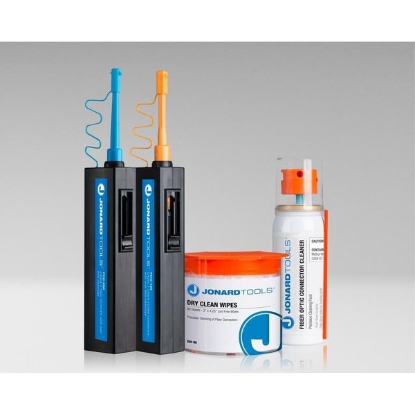 Fiber Cleaning Kit with Carrying Case