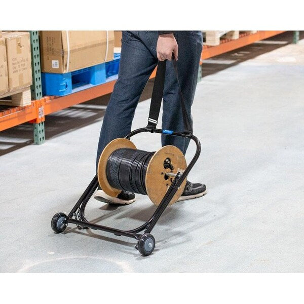Steel Cable Caddy W/ Wheels, Up to 20