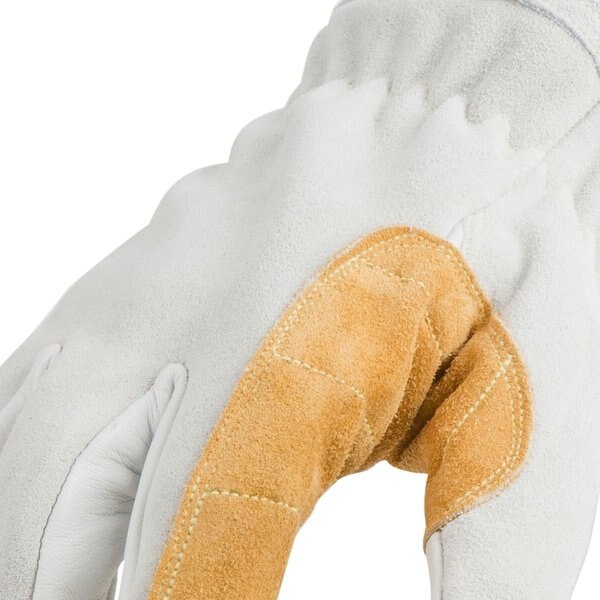 Stick Welding Gloves, Premium Leather Palm, XL, PR