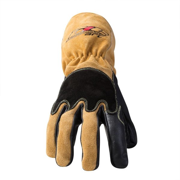 TIG Welding Gloves, Grade A Leather Blend Palm, L, PR